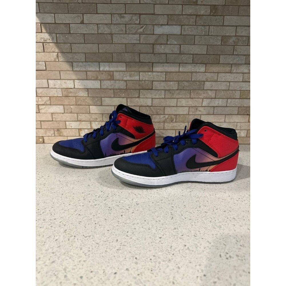 Nike Air Jordan 1‎ Mid SS GS Skyline